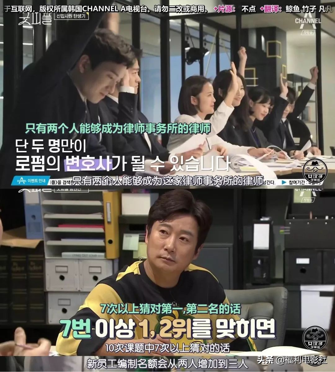 9.5分综艺：8位高材生硬拼2个律师名额，谁不是从当孙子开始的呢