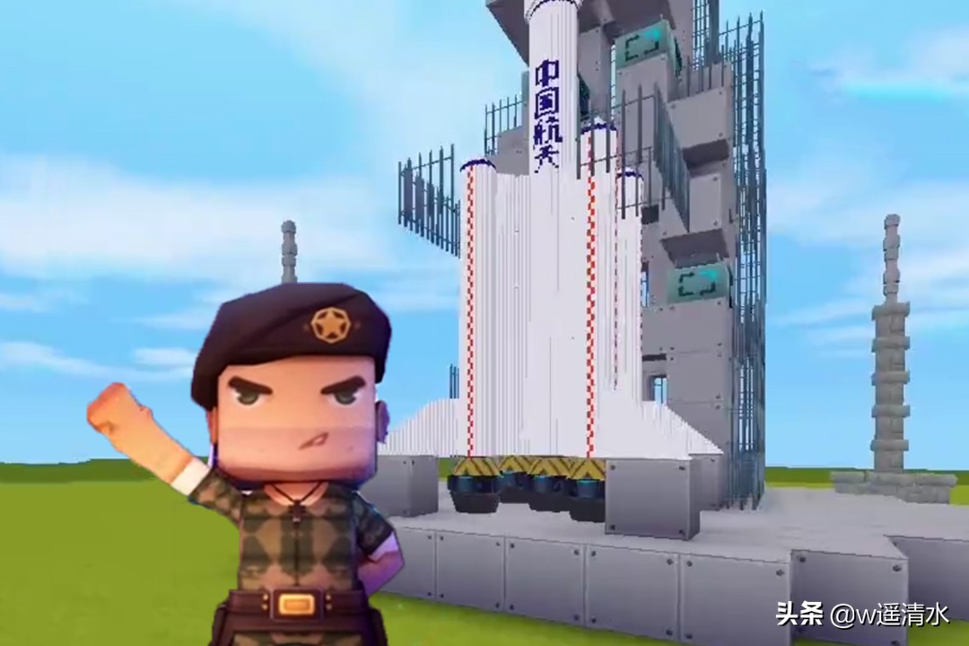 迷你世界怎么做火箭发射器(迷你世界怎么起飞火箭)