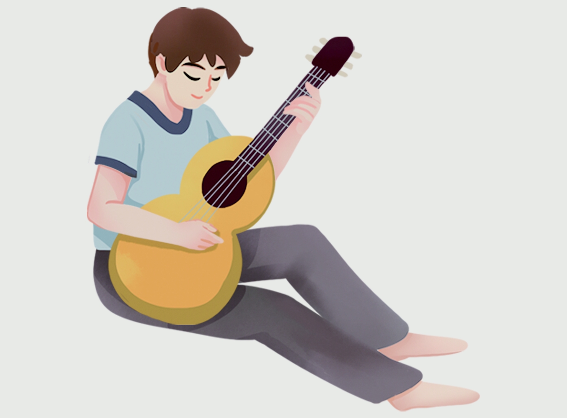 情感/讲述|那个弹吉他的少年是我心中温暖的秘密