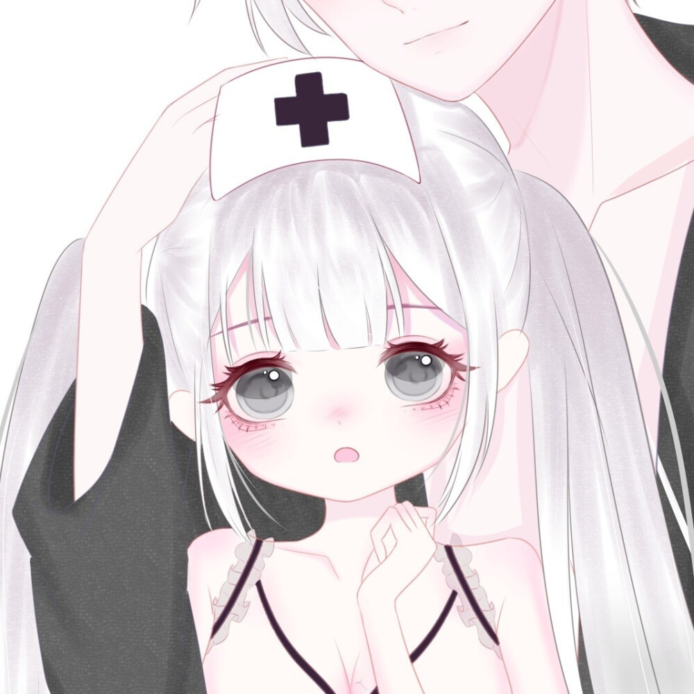 全网最"卡哇伊"情侣头像 #可爱的小朋友,我好喜欢你