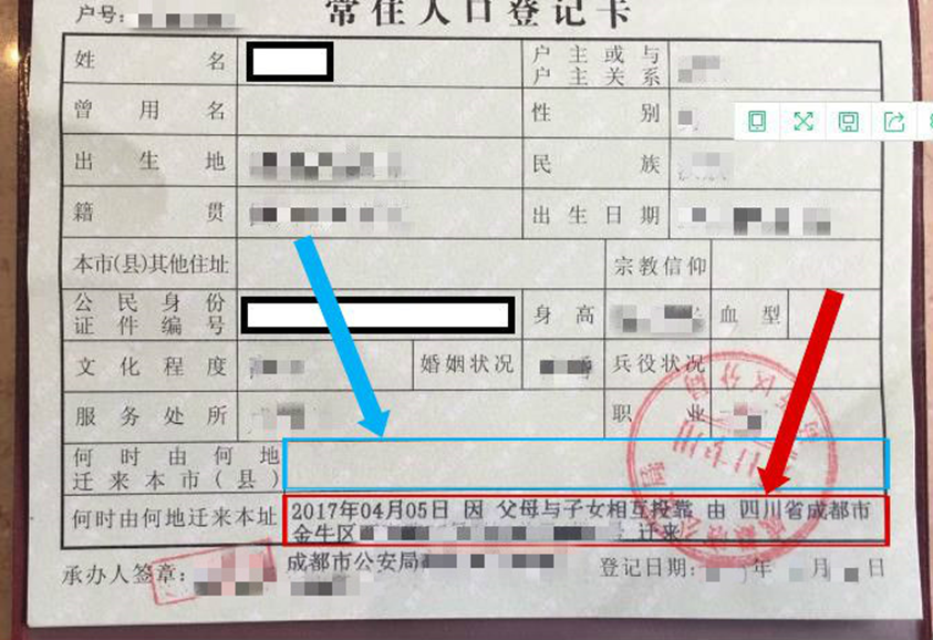 父母投靠入户，这种情况下有成都购房资格