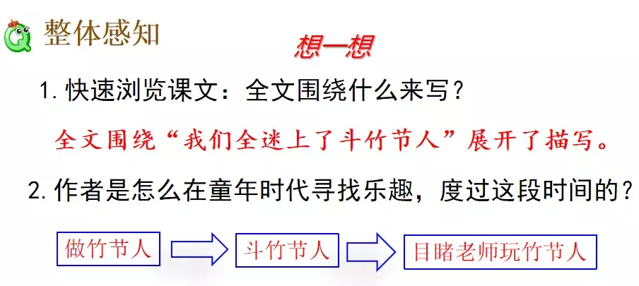 形容人的贬义词(部编版六年级语文上册第9课《竹节人》知识点 图文解读)