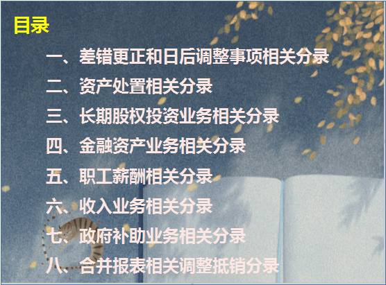 精髓！8章全158道分录，名师精心梳理中级会计实务考点，不用谢了