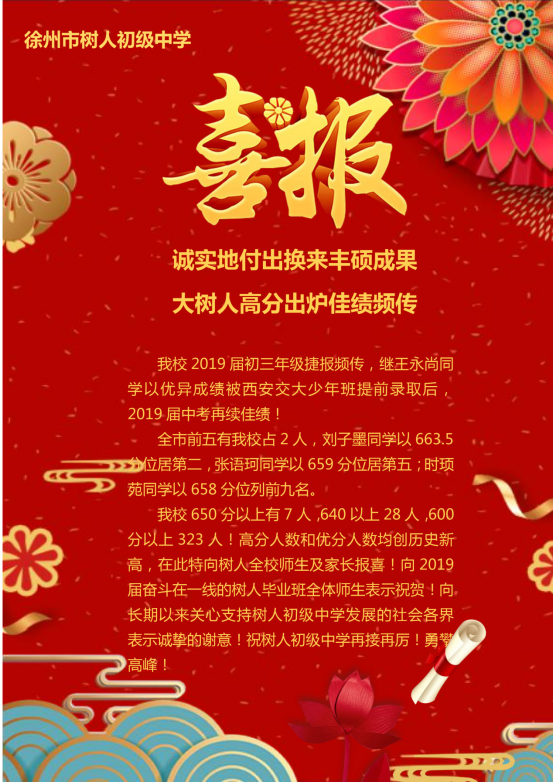 徐州这所初中，牛气冲天拒绝参加全市模考！关于树人中学你了解吗