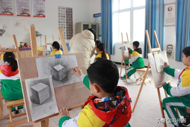 邓州市解放商城学校：提振精气神 跑出加速度