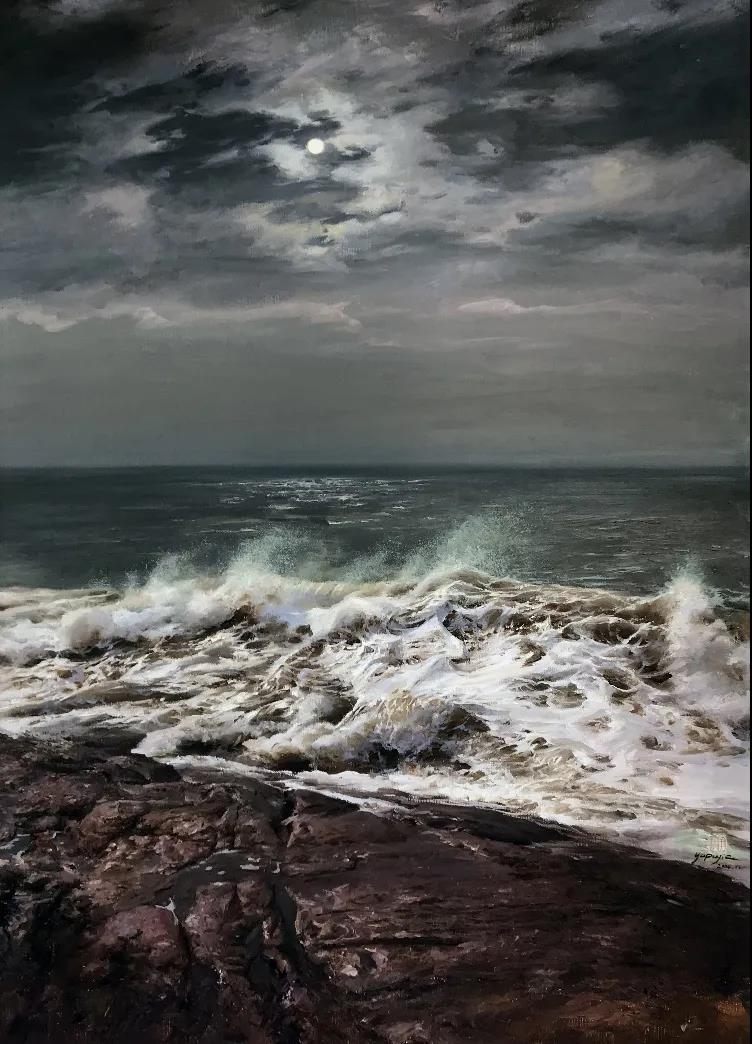 《秋》于普洁95x135cm 布面油画《冬》于普洁95x135cm 布面油画《太平