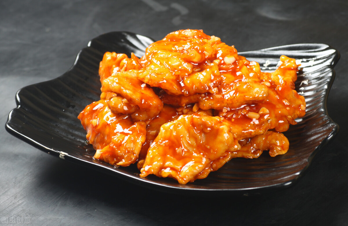 锅包肉,糖醋里脊,番茄肉片,酸甜口味,家常菜,美食,美味赤峰锅包肉,有