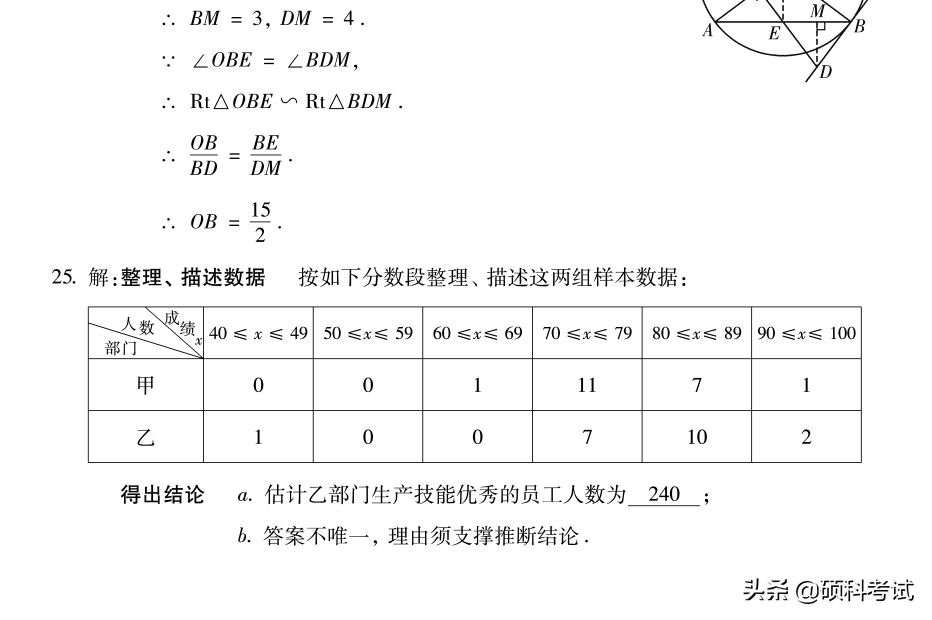 北京历年中考数学试卷及答案，给孩子练练吧，收藏好！