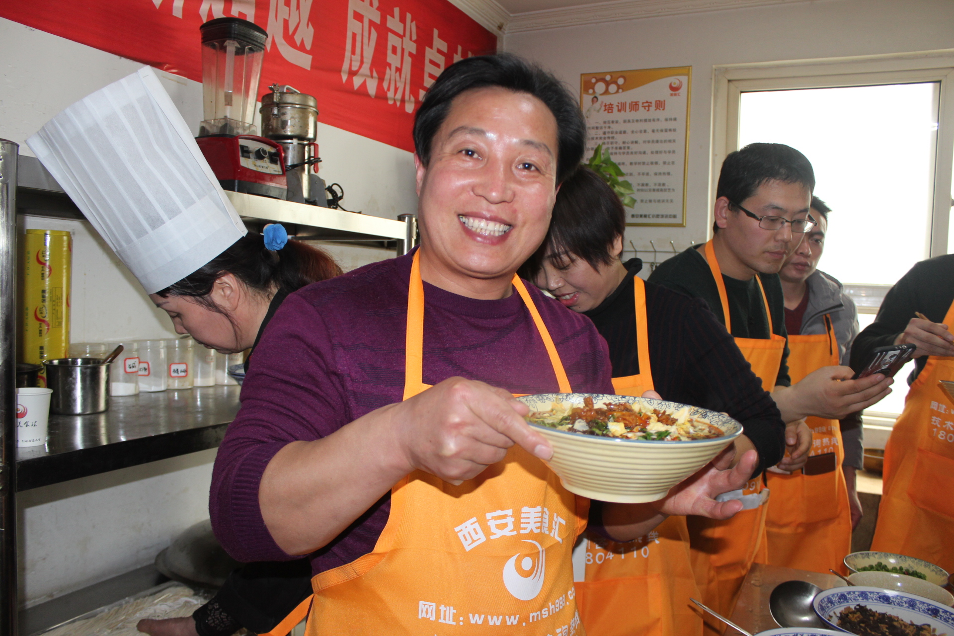 堪称天下第一面“臊子面”美食汇面食培训