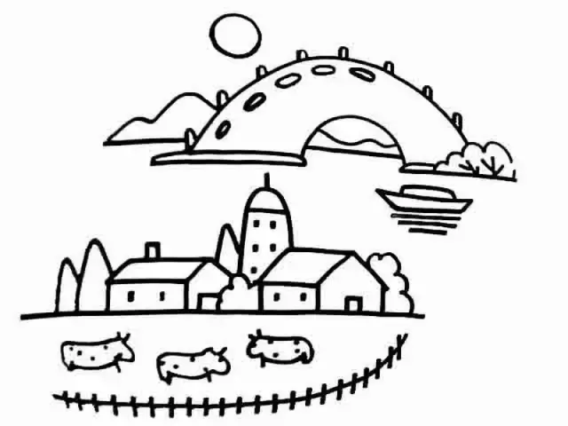 幼儿园房子简笔画系列，上色更漂亮，为孩子收藏！