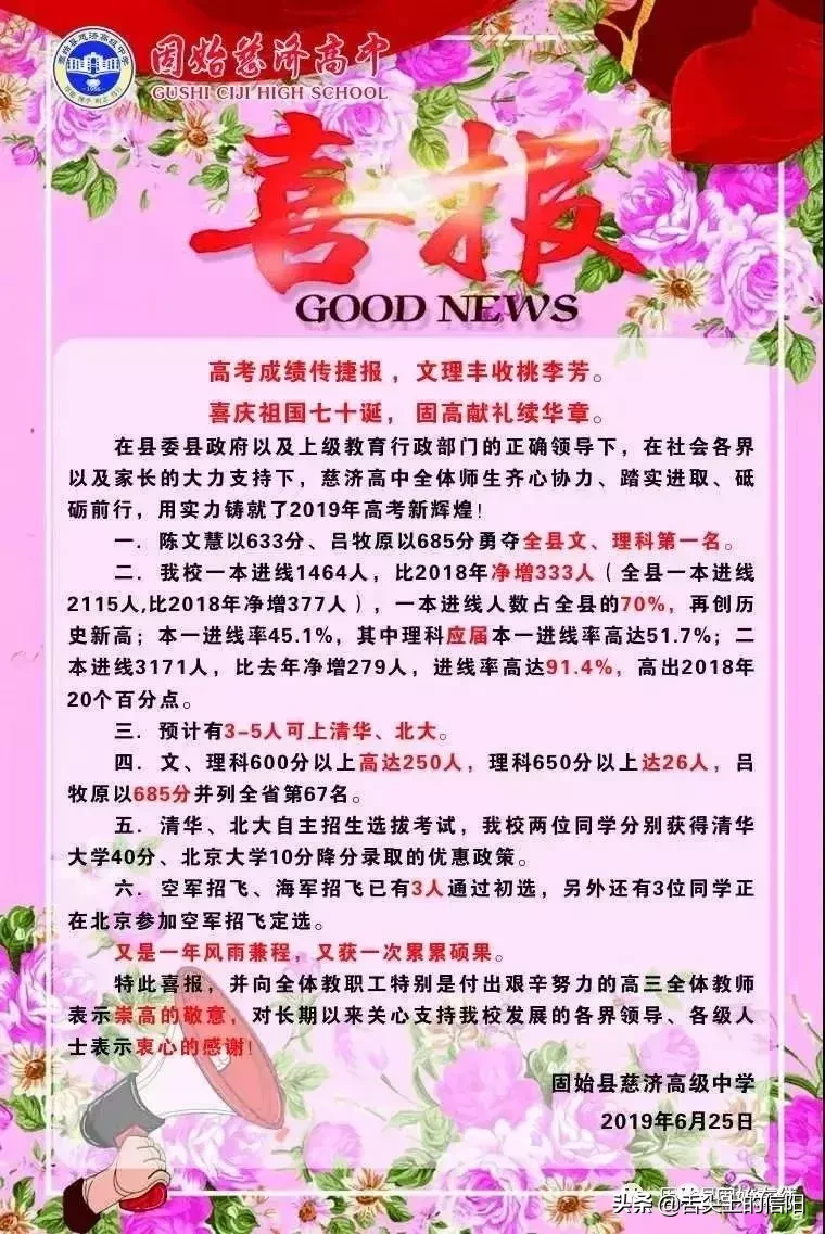 信阳高考哪家强，快来夸夸你县的教育水平吧