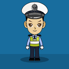 最全交警手势图解