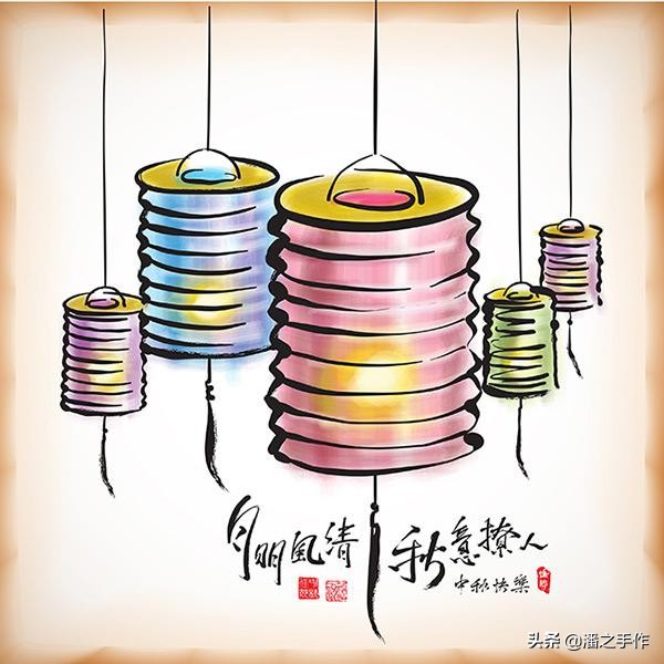 亲子手工，自制布艺灯笼，环保又美观