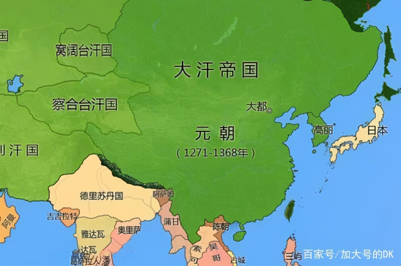 蒙古时间(蒙古四大汗国时间轴梳理，收藏向整理——蒙古帝国)