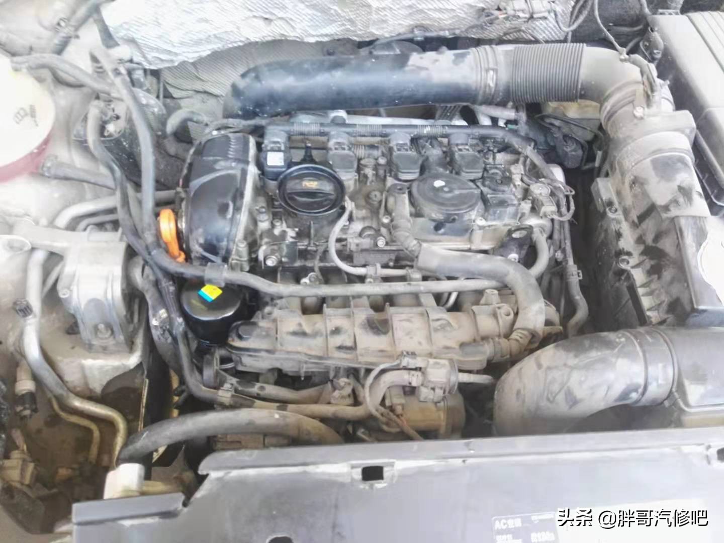 途观机油压力低报警，胖哥分享维修过程