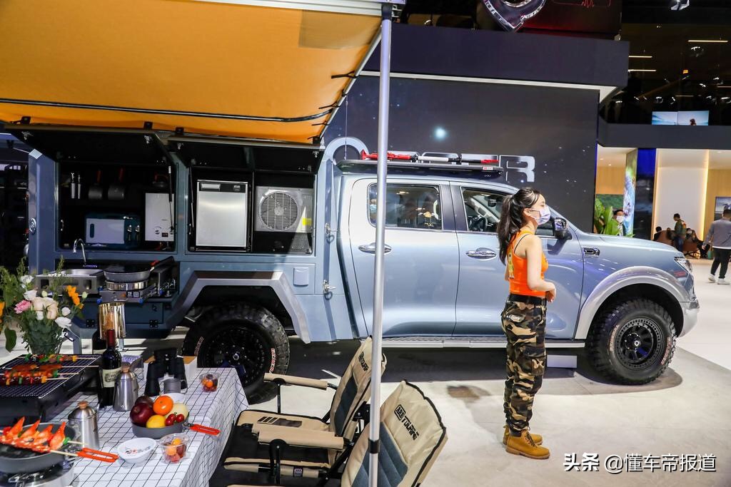 新车 </p><p>　　 垂钓爱好者专属皮卡，江铃域虎钓鱼版实车首曝，计划6月上市