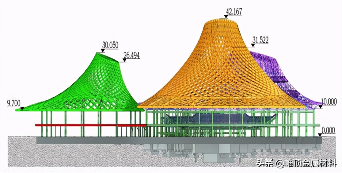 高颜值的金属屋面——榆林职业技术学院体育馆