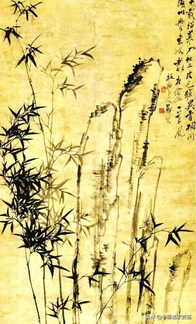 千古名篇《文与可画筼筜谷偃竹记》附清.扬州八怪之首郑板桥画竹