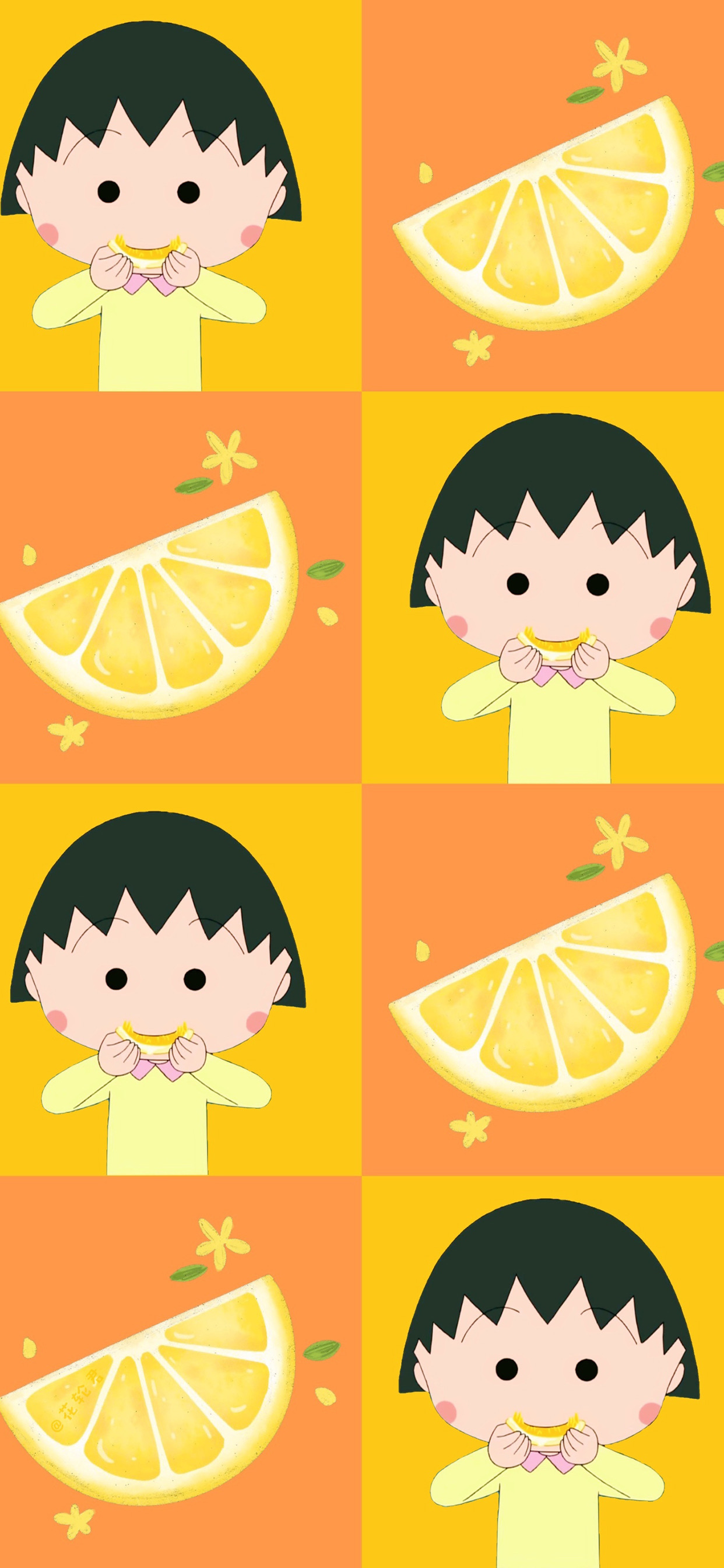 卡通动漫壁纸,樱桃小丸子专场,可爱爆了