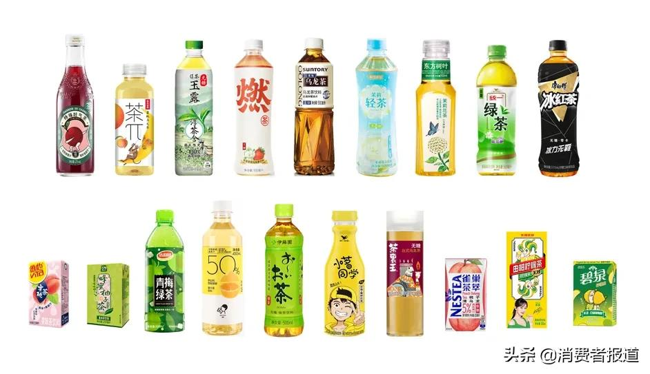 19款茶饮料口碑报告:康师傅1款评价垫底,被吐槽像急支糖浆