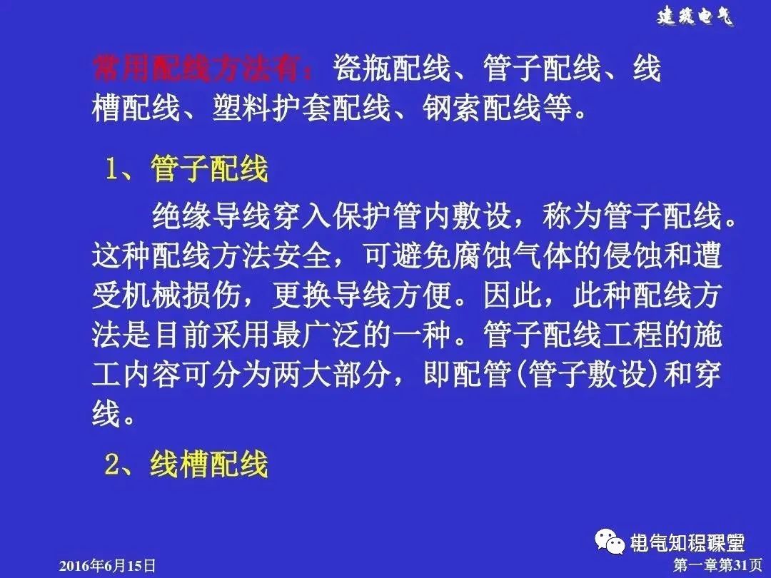 建筑强电和弱电的基础知识与识图（94页PPT详解）