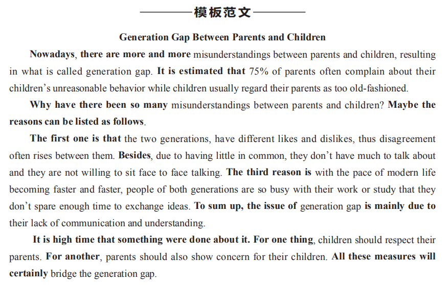 高考英语作文有救了！送你15个高分万能模板，用了速提分
