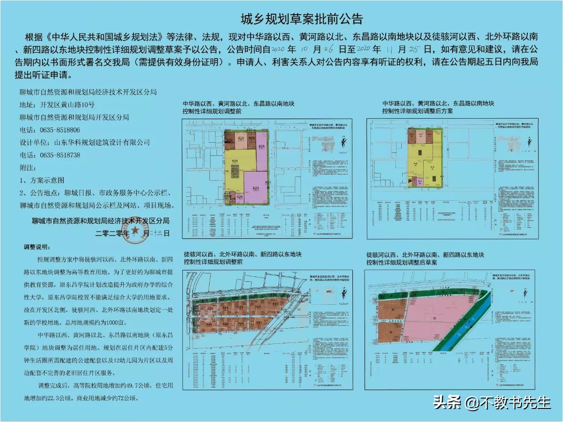 山东将再增加一所公办本科学院，地点在聊城，占地1000亩