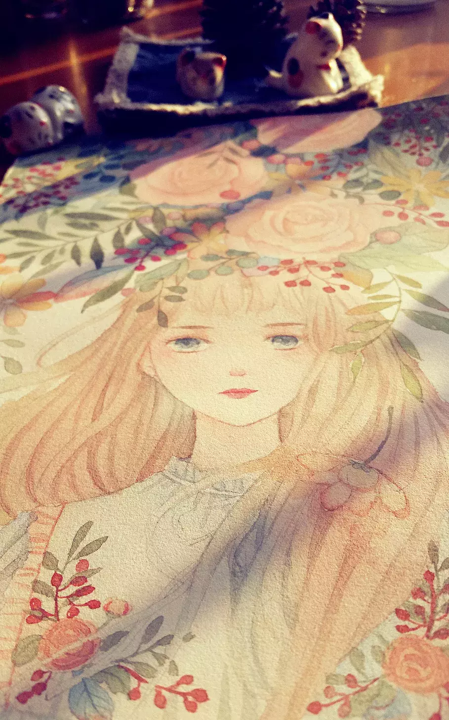 镜花水月，插画师用一支水彩笔画出一个梦想王国！