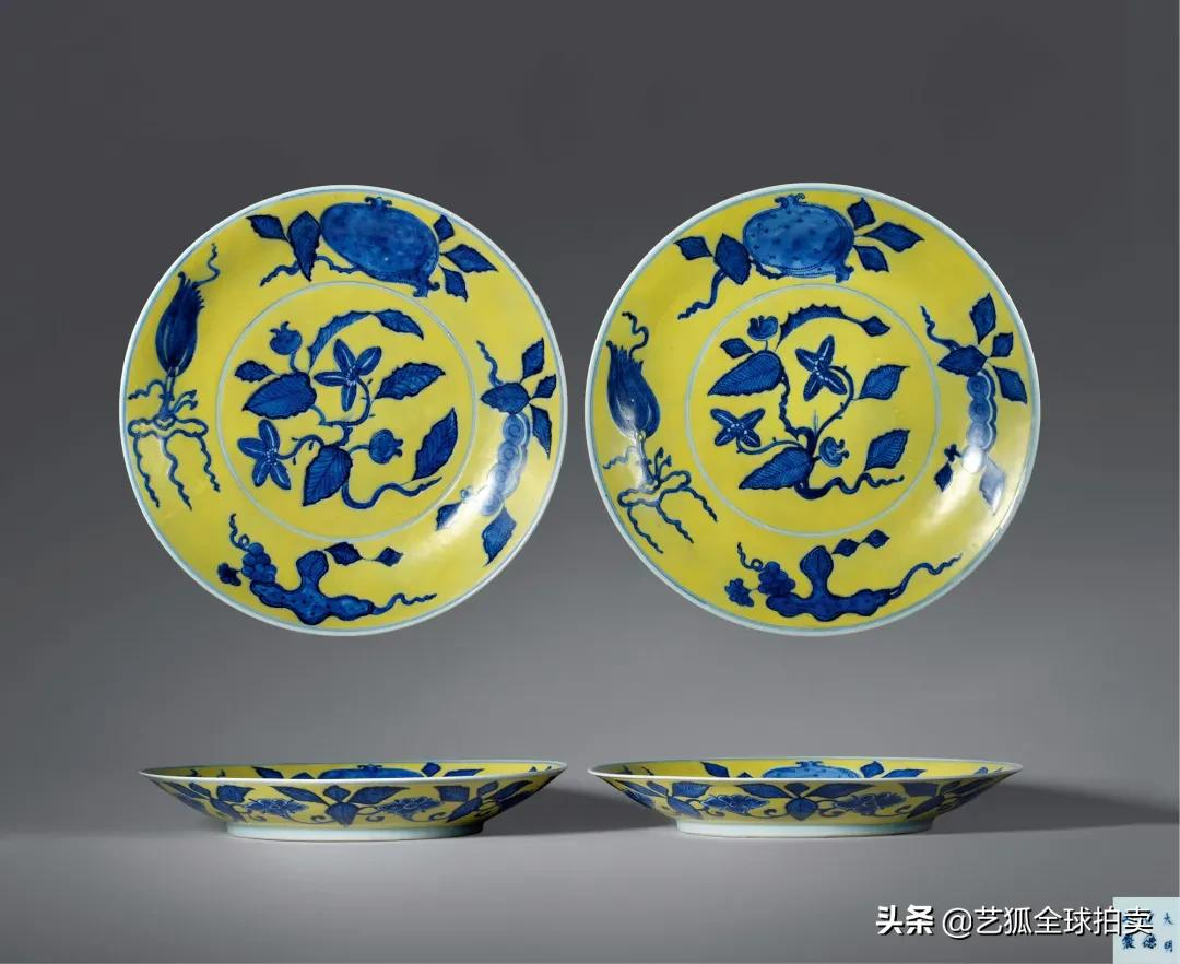 精选拍品|明正德青花海水江崖龙纹大罐