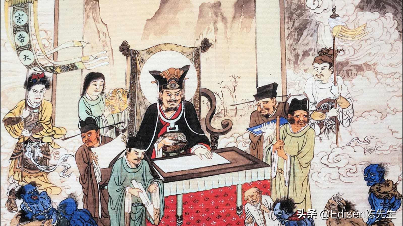 在阳间犯什么罪才会见阎王？地狱十殿阎罗，竟然是印度外来物种