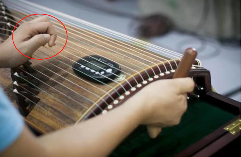 古筝手型法宝，纠正各种左手尴尬手型