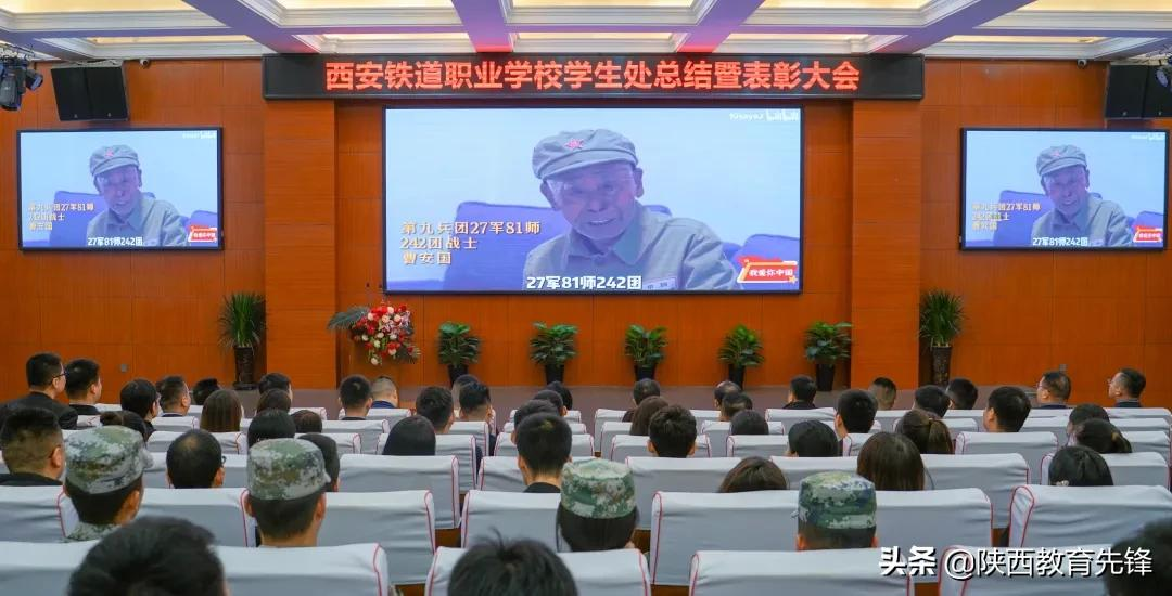 西安铁道职业学校学生处八九月份总结暨表彰大会