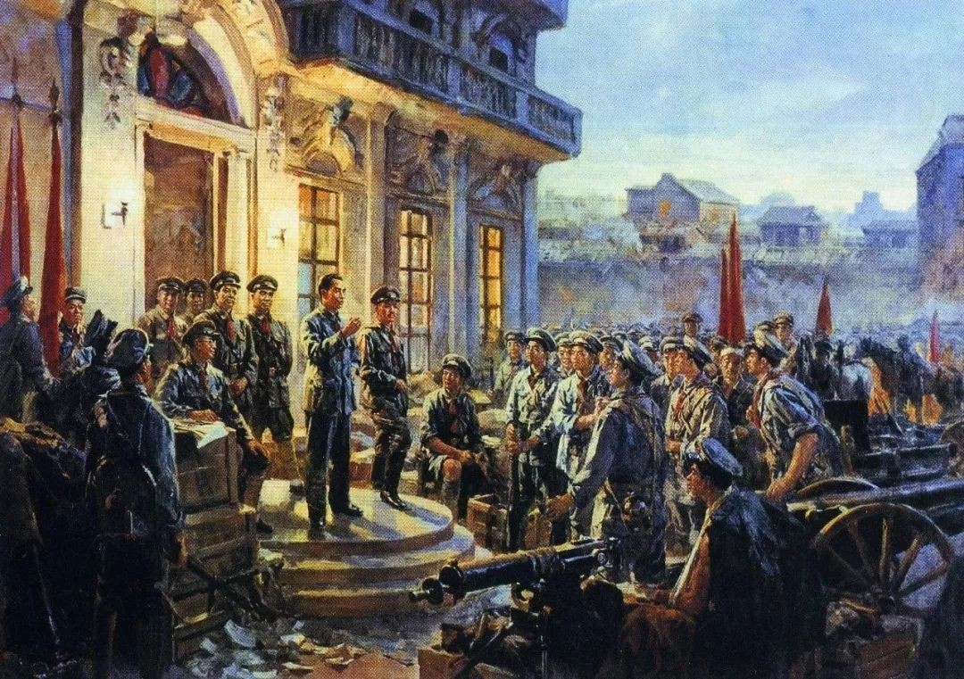 是,大家带领队伍回到广州,进行第二次北伐,也就是第二次国民革命运动