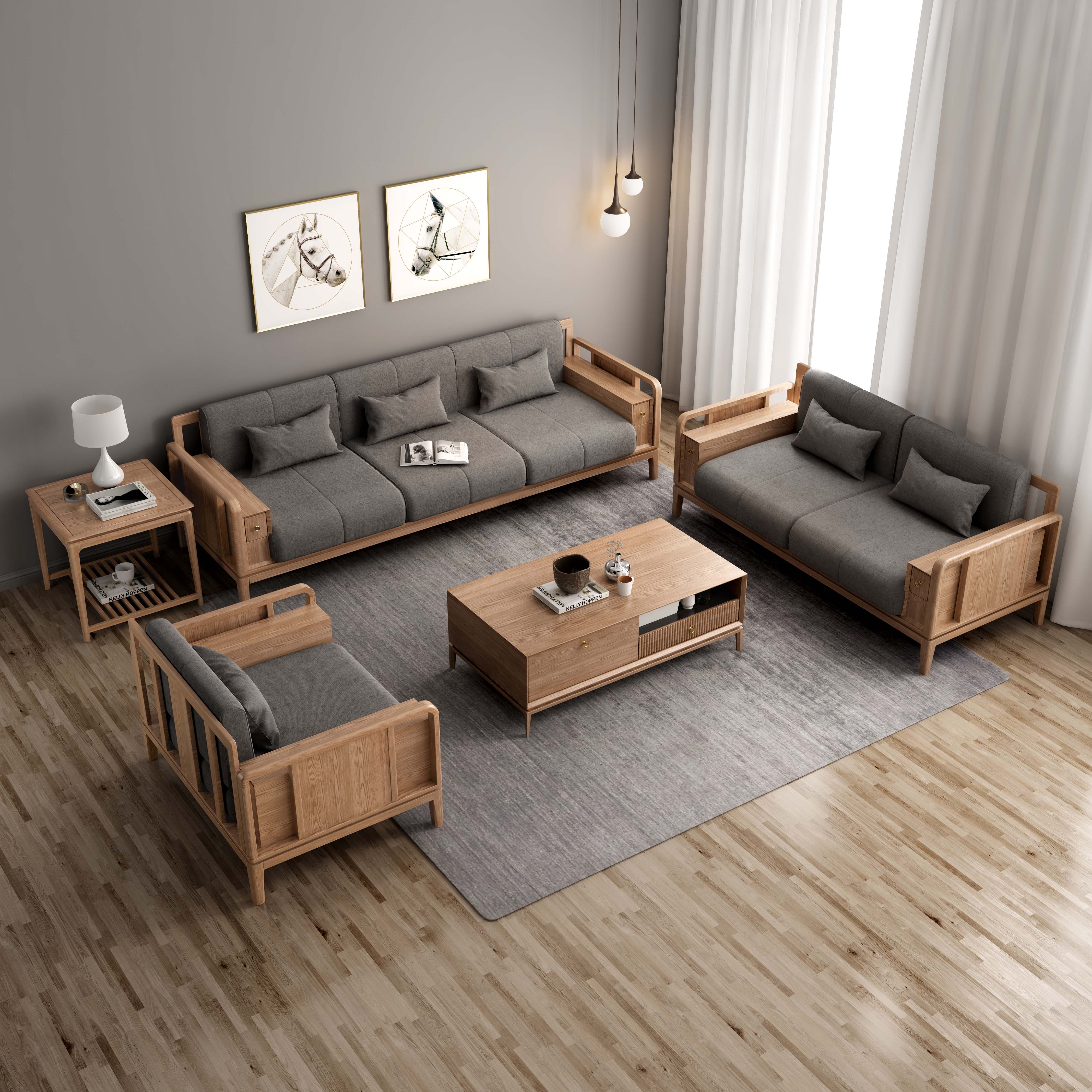 实木家具中的性价比之王:白蜡木家具——高密高博木业家具