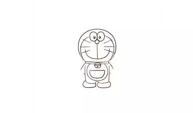动漫系列---哆啦A梦6种画法，快来学学把！