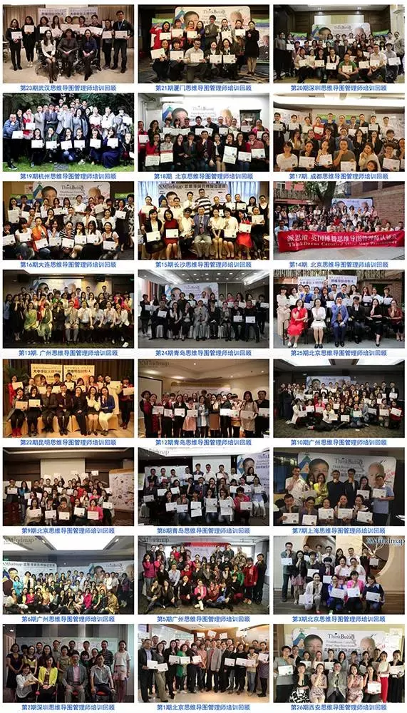 深圳 | 思维导图技能初级证书班开课通知