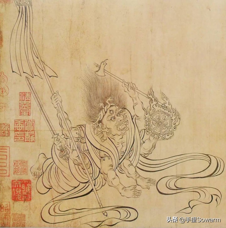 被称为画圣的是谁(徐悲鸿重金买回被德抢走的无名古画，是唐代画圣吴道子的真迹？)