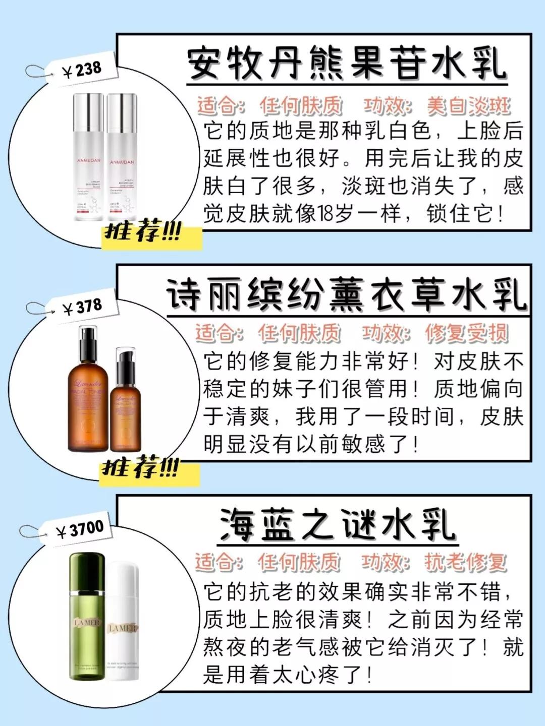真正好用的美白水乳！18款平價水乳任你挑選
