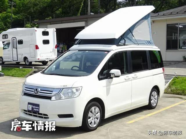 本田MPV变房车，上下班代步能坐7人，周末郊游可供四口人住宿