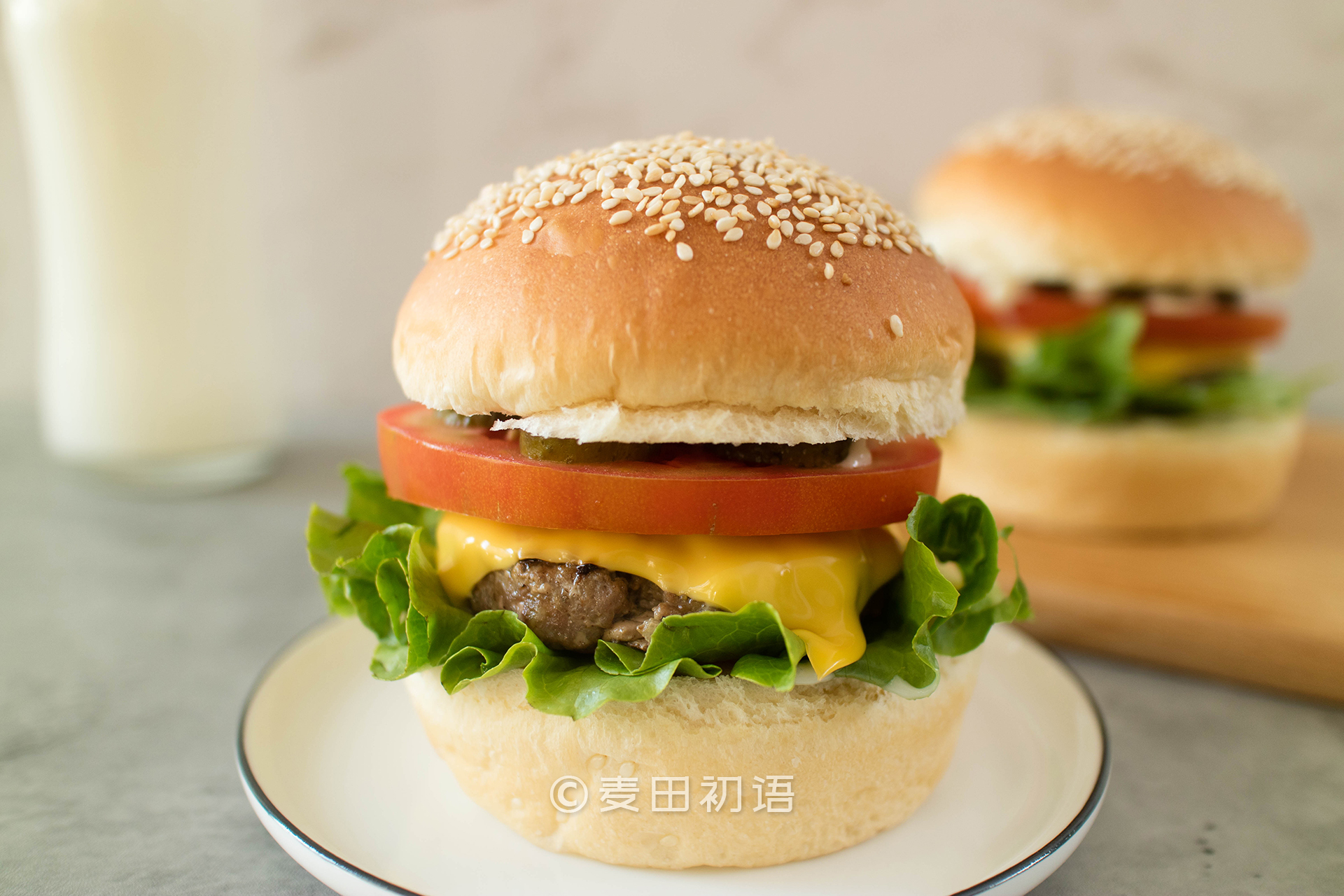 牛肉漢堡包的做法,