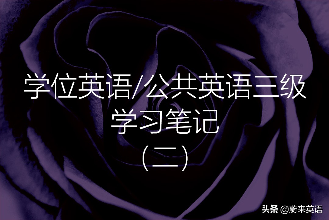 大学英语三级考试（学位英语）