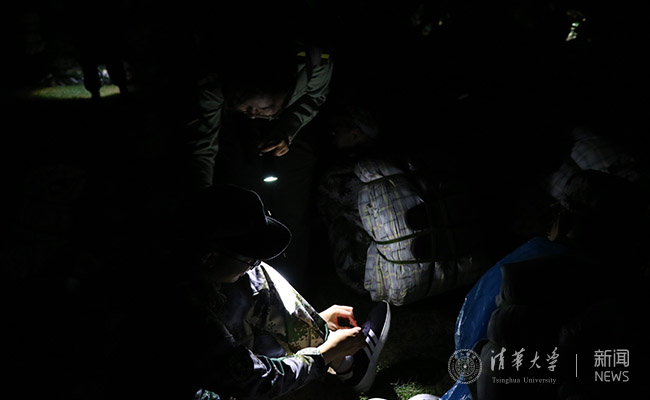 清华大学新生军训拉练集锦