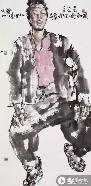 探索新蹊径-读张道兴的人物画