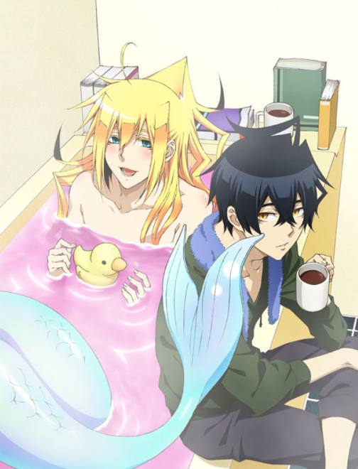 动漫中那些美丽的人鱼,特别是最后这位美少年人鱼非常令人心动