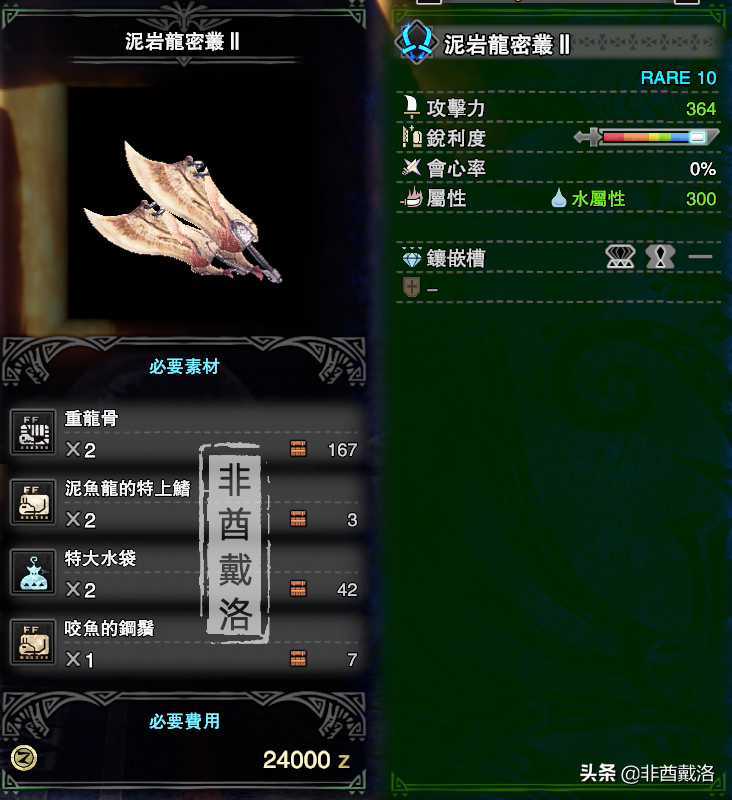 PC版冰原主流双刀配装