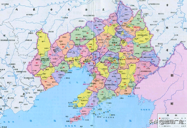 各省车牌带B的城市（上）