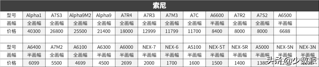 想挑一台微单，看这篇就对了