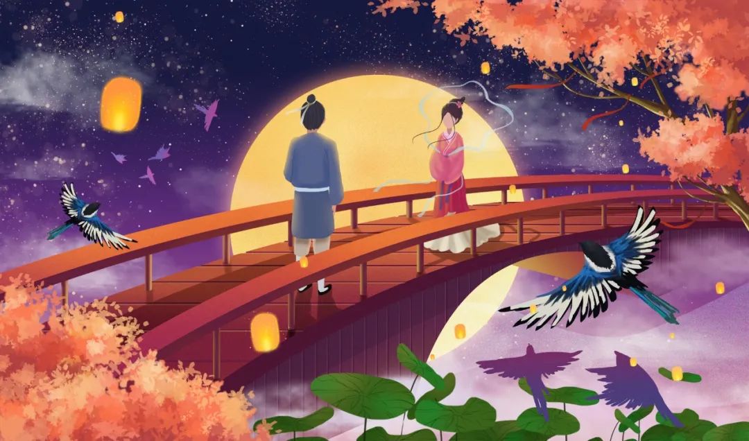 7句七夕诗词，柔情似水，佳期如梦(晏子谏景公)"