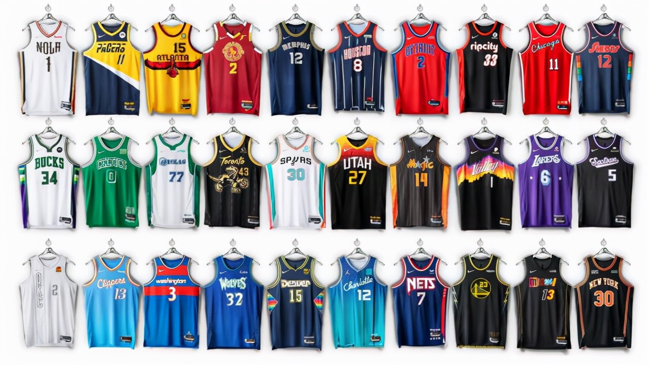 nba珍藏服有哪些(NBA官宣75周年纪念球衣！杜兰特展示新篮网战袍 湖人勇士细节满满)