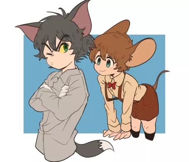 《猫和老鼠》拟人化动漫图集
